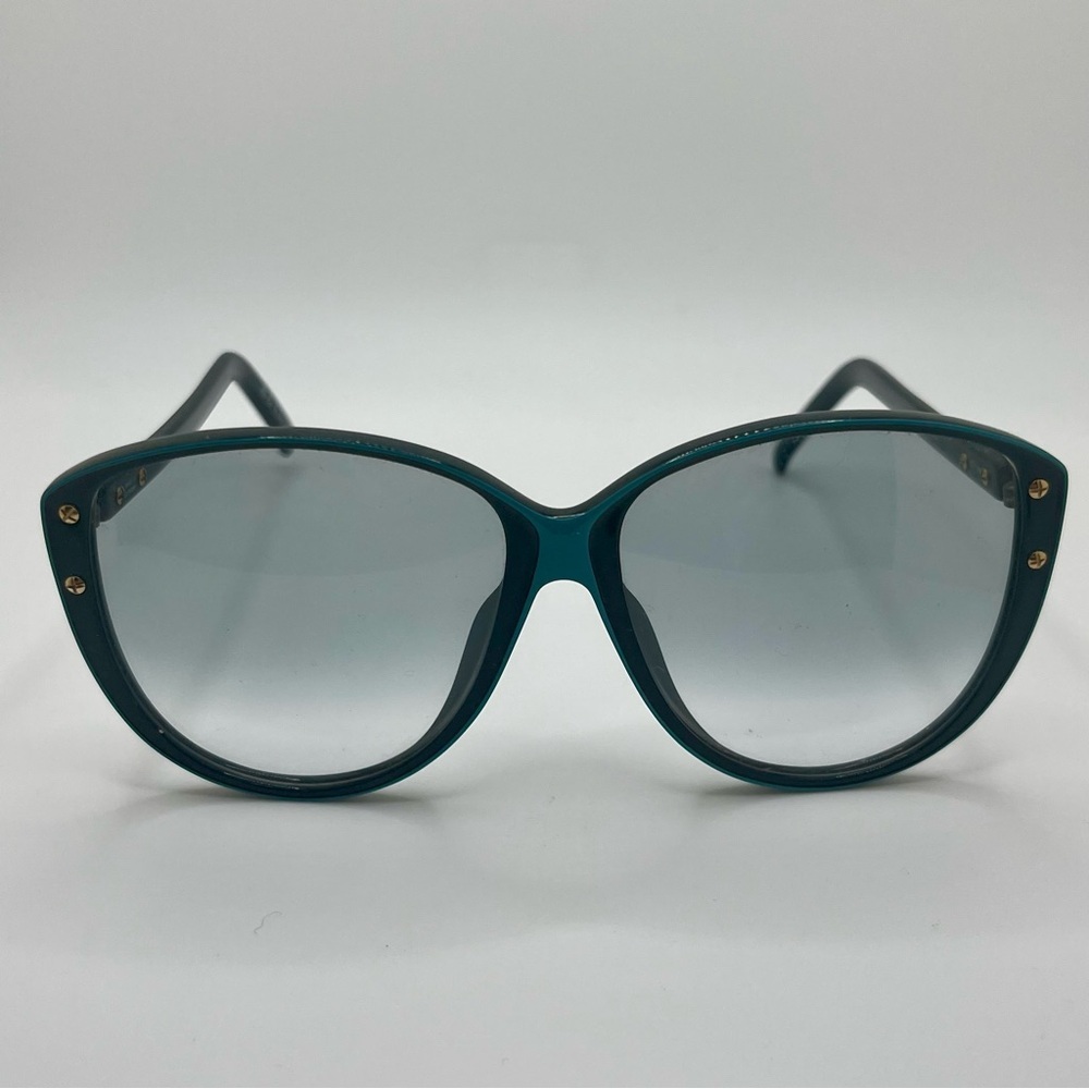 Christian Dior black and blue vintage sunglasses. Made in Germany 2277 90. - Picture 11 of 12
